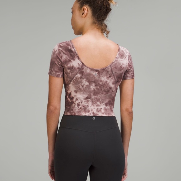 LULULEMON Align Tee T-shirt Short Sleeve Diamond Grey NEW WITH TAG - Picture 7 of 11